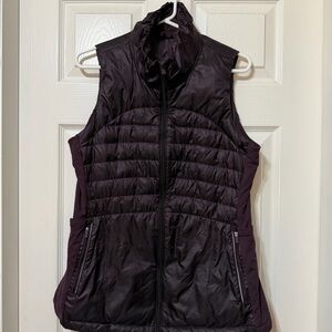 lululemon athletica Quilted Vest in Deep Plum